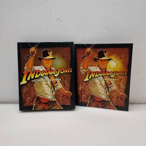 Indiana Jones The Complete Adventures Blu-ray set with exclusive bonus features